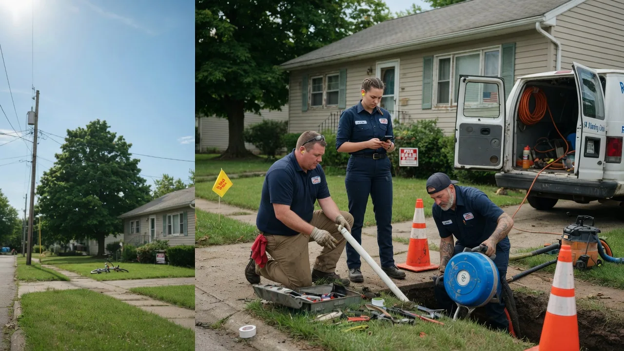 Sewer Line Repair in Neville, OH near me